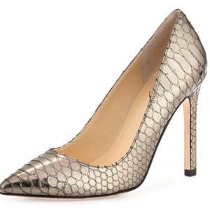 Ivanka Trump, Pumps, Heels, Formal, Pewter, Snake